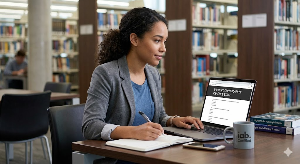 IAB Digital Media Buying and Planning Certification (DBPC) Practice Test Banner