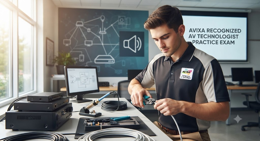 AVIXA Recognized AV Technologist Practice Test Banner