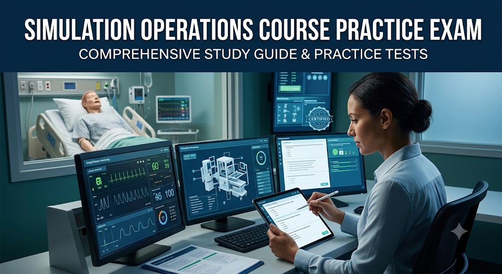 Simulation Operations Course Practice Exam Banner
