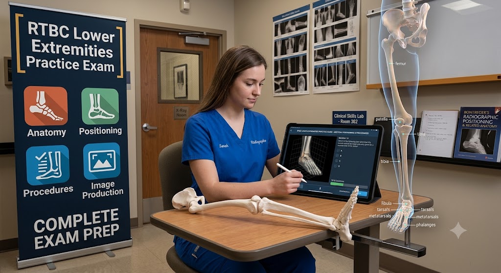 RTBC Lower Extremities Practice Test Banner