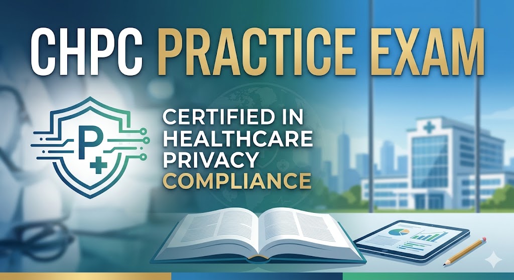 Certified in Healthcare Privacy Compliance (CHPC) Practice Exam Banner
