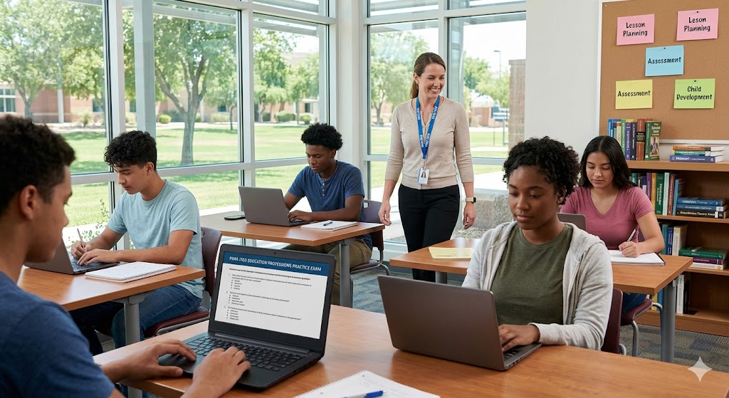 Pima JTED Education Professions Practice Test Banner