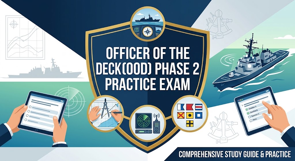 Officer of the Deck (OOD) Phase 2 Practice Test Banner