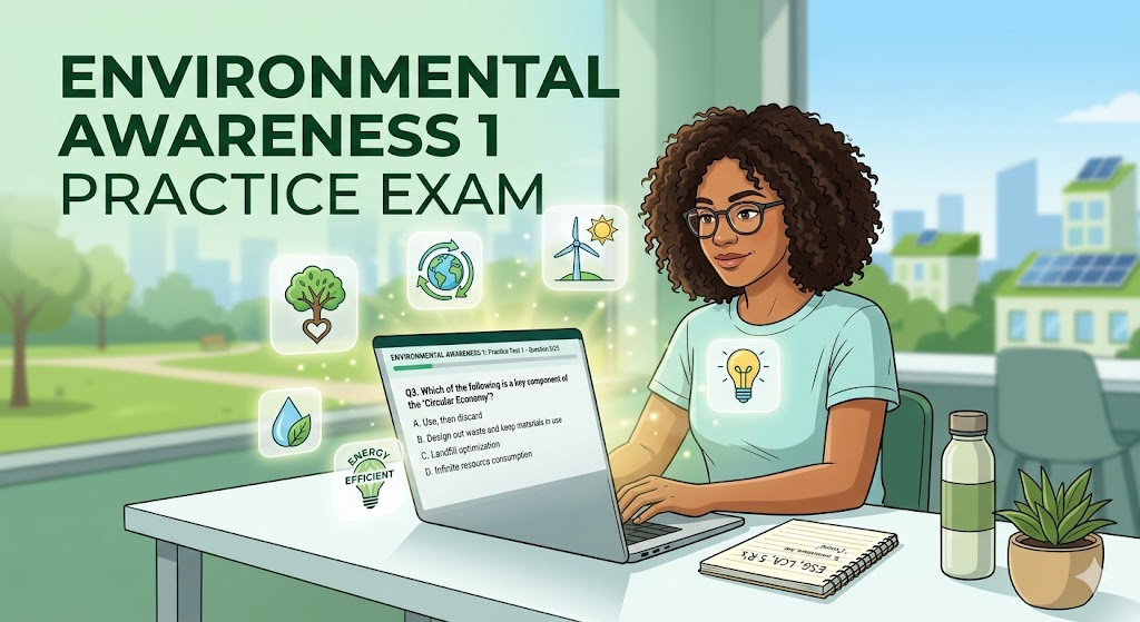 Environmental Awareness 1 Practice Test Banner