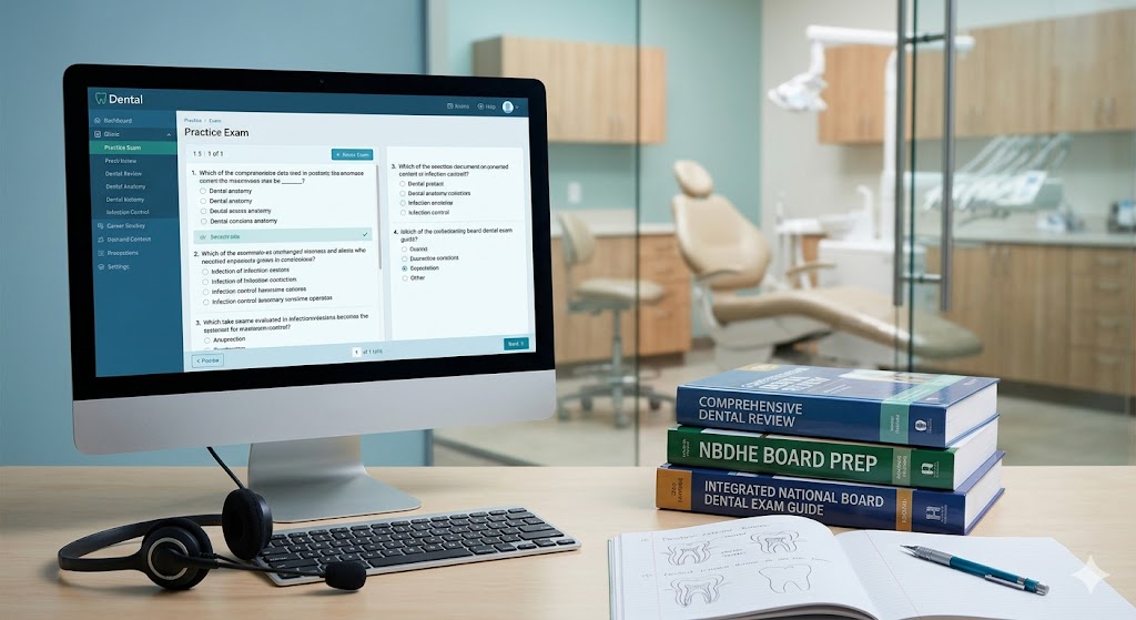 Commission on Dental Accreditation (CODA) Board Practice Exam Banner