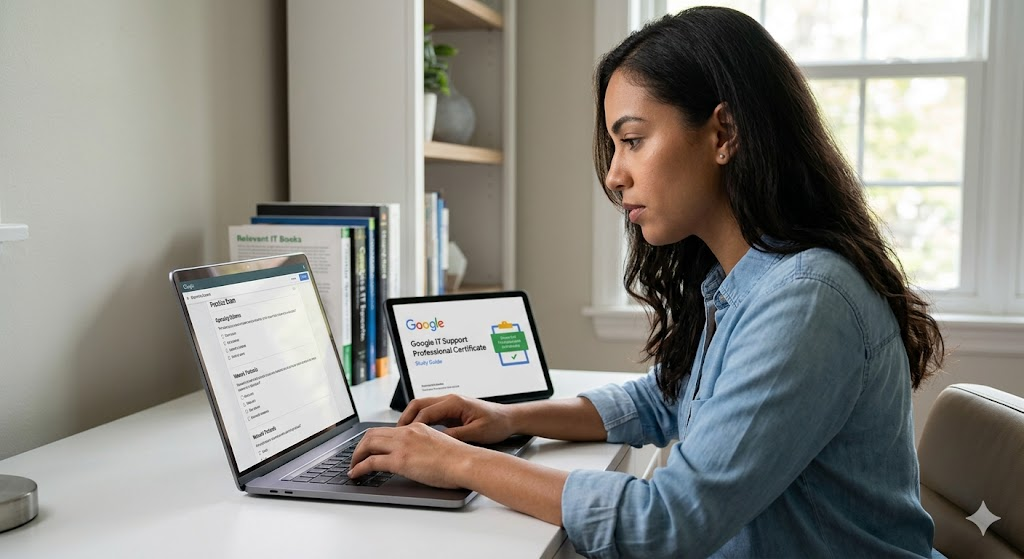 Google IT Support Professional Certification Practice Test Banner