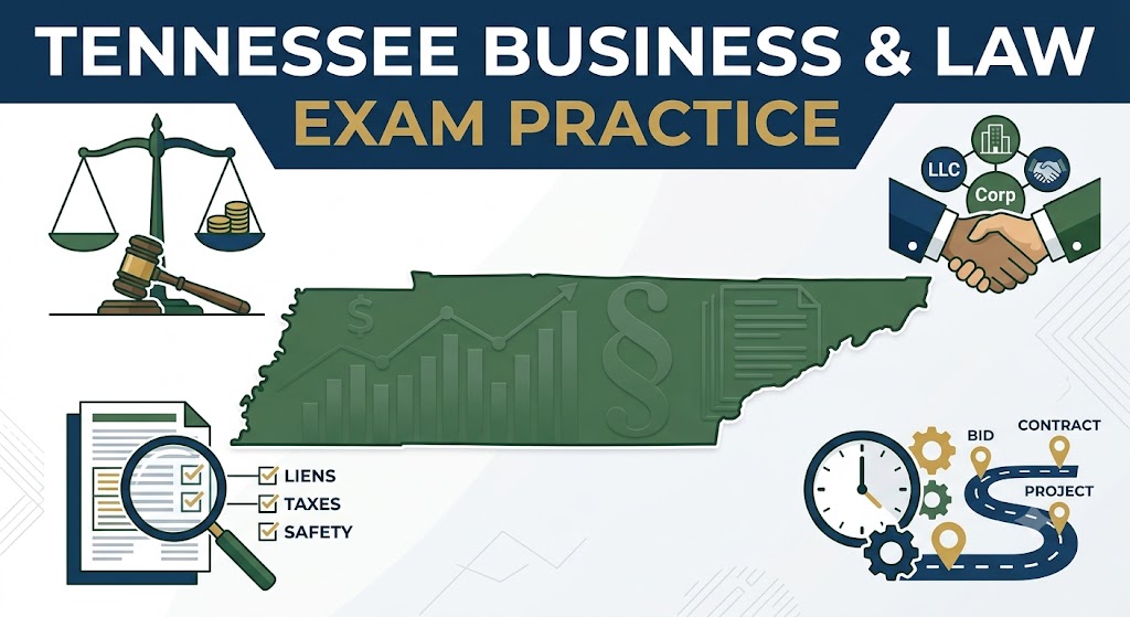 Tennessee Business and Law Practice Exam Banner