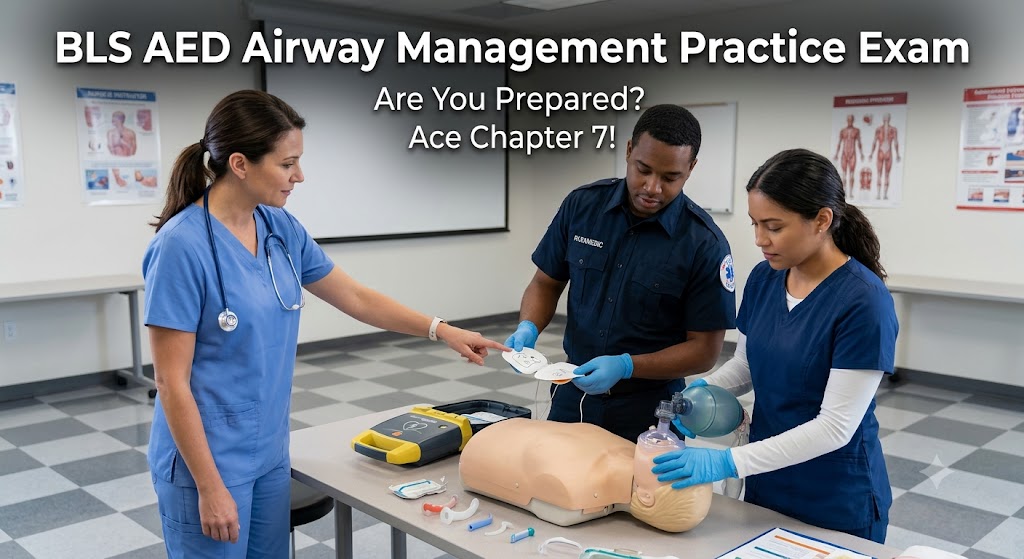 BLS Pretest Chapter 7 AED for Airway Management Qui Banner