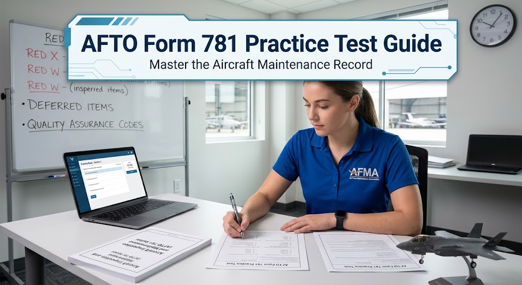 AFTO Form 781 Practice Test Banner