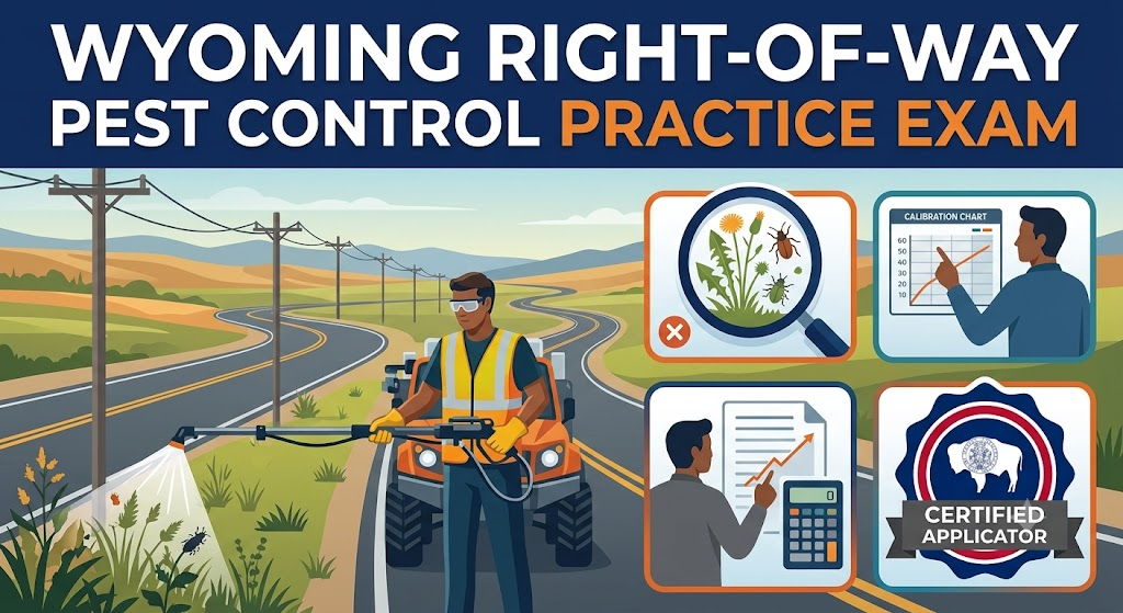 Wyoming Right-of-Way Pest Control Practice Exam Banner