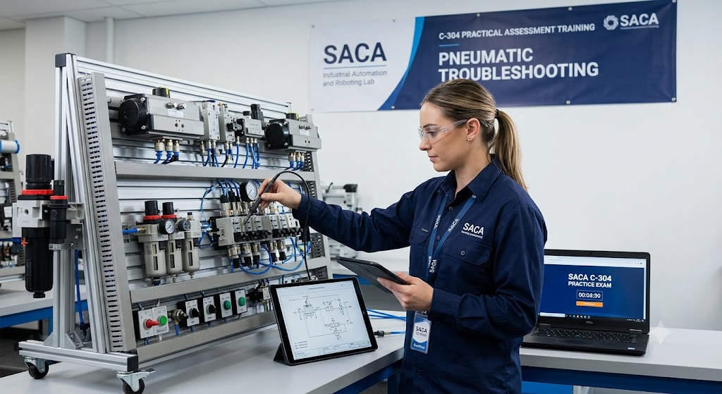 SACA Pneumatic Troubleshooting (C-304) Practice Test Banner