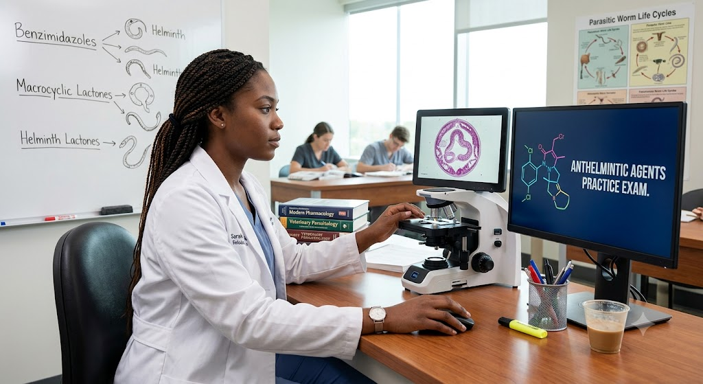 Anthelmintic Agents Practice Test Banner
