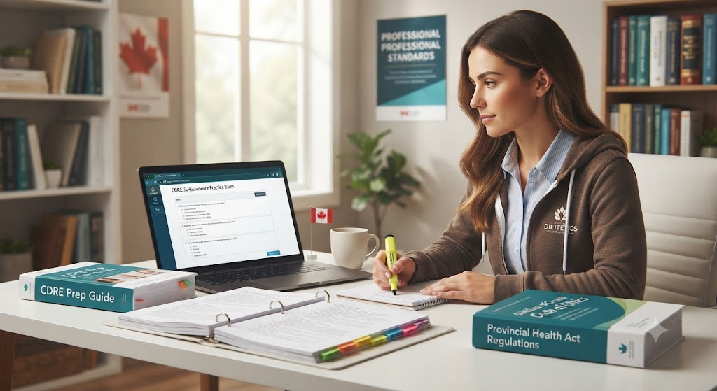 Canadian Dietetic Registration Exam (CDRE) Jurisprudence Practice Banner