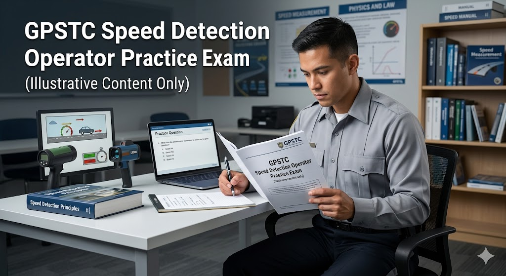 GPSTC Speed Detection Operator Practice Test Banner