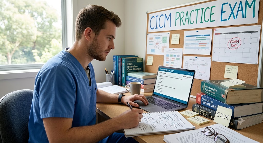 CICM Practice Test & Exam Prep | Australia Banner