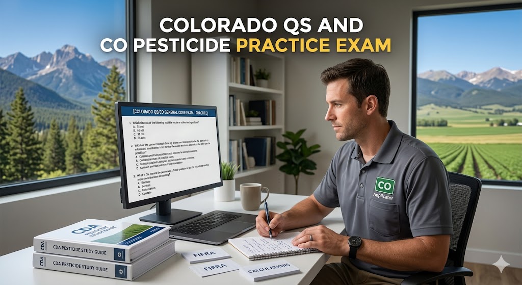Colorado Qualified Supervisor (QS) and Certified Operator (CO) Pesticide Practice Test Banner