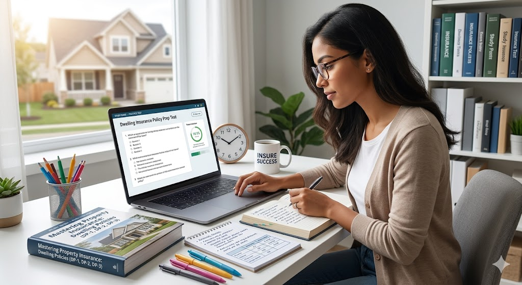 Insurance Dwelling Policy Practice Test Banner