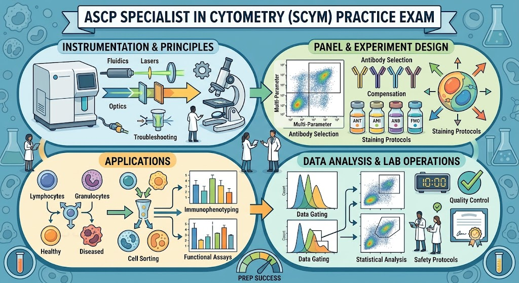 ASCP Specialist in Cytometry (SCYM) Practice Exam Banner
