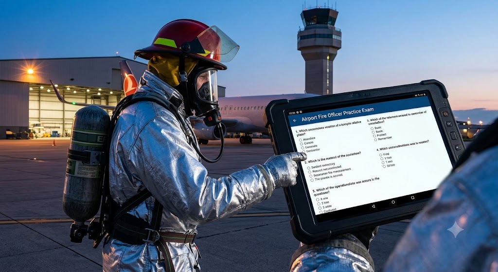 Airport Fire Officer Practice Test Banner