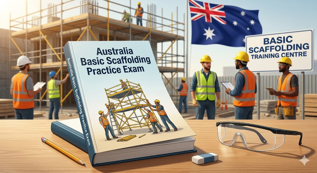 Australia  Basic Scaffolding Practice Test Banner