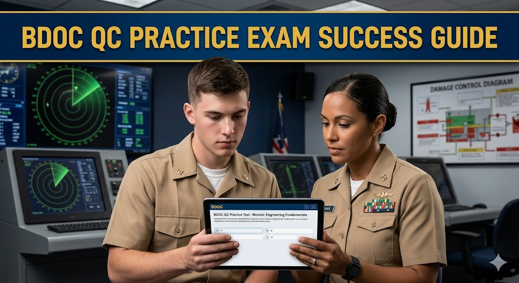 Basic Division Officer Course (BDOC) QC Practice Test Banner