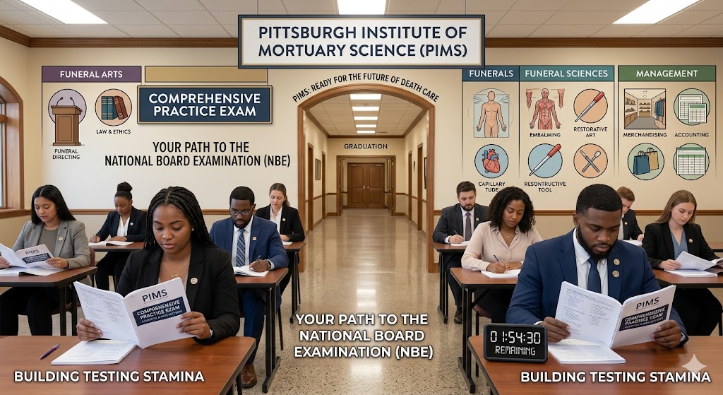 Pittsburgh Institute of Mortuary Science Comprehensive Practice Test Banner