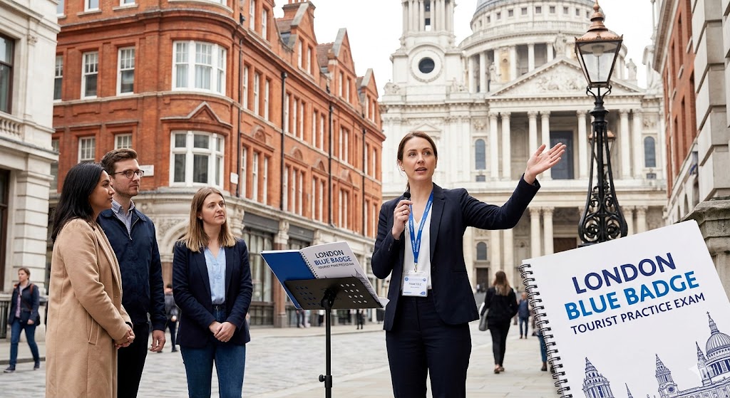 London Blue Badge Tourist Practice Banner