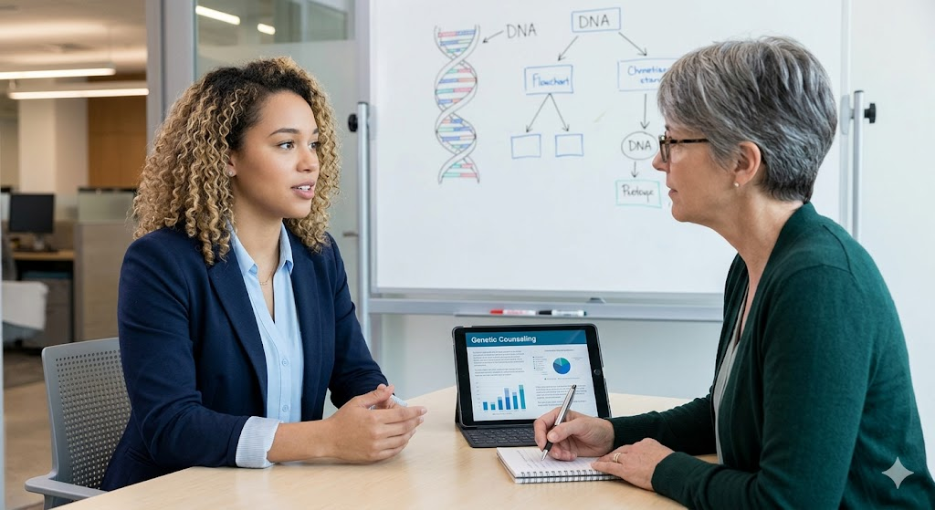 Genetic Counseling Graduate School Interview Practice Test Banner