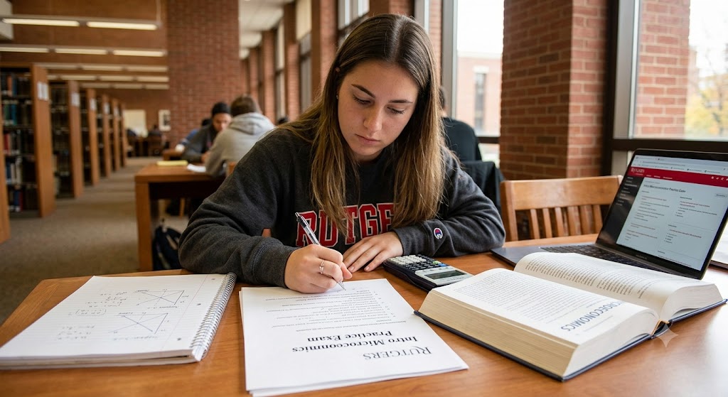 Rutgers Introduction to Microeconomics Practice Test Banner