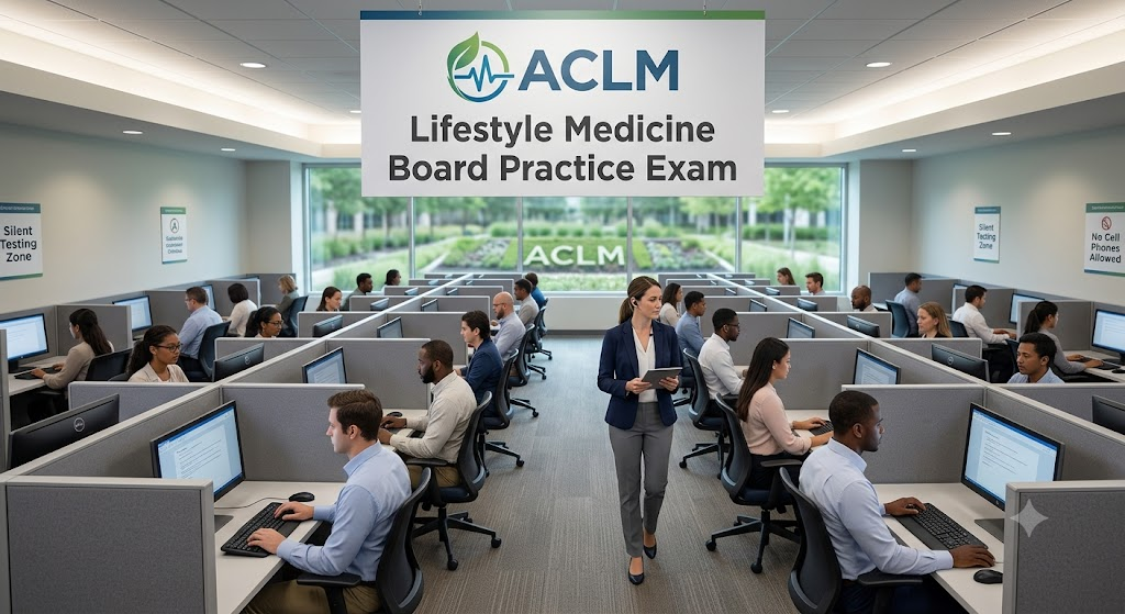 American College of Lifestyle Medicine (ACLM) Board Practice Exam Banner