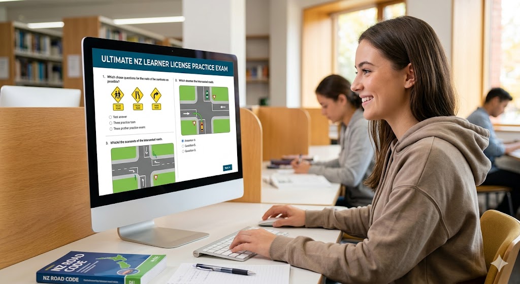 Ultimate NZ Learner License Practice Exam Banner
