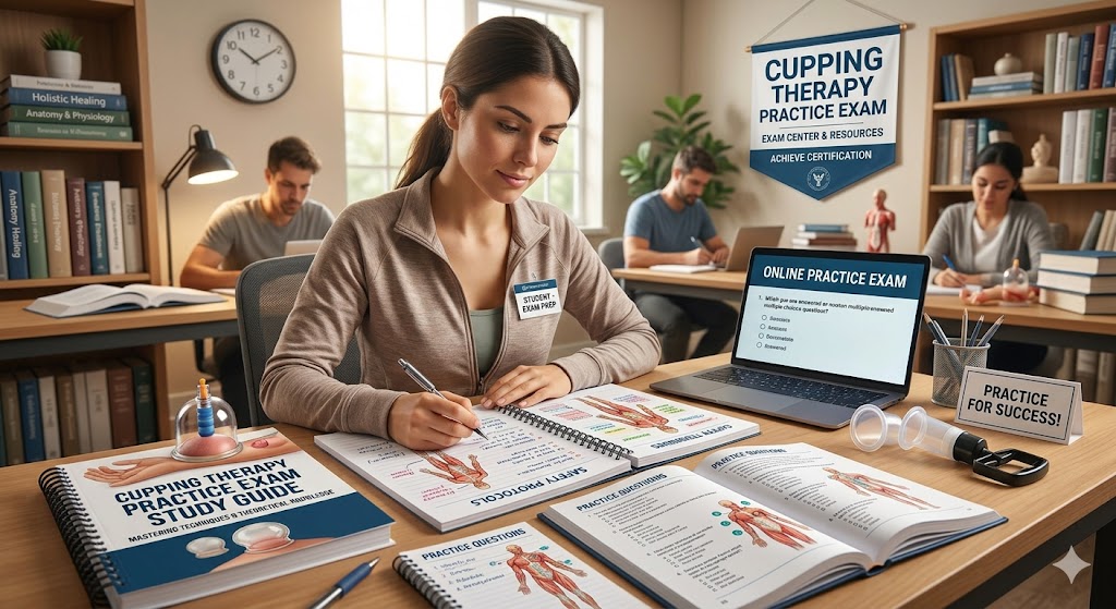 Cupping Therapy Practice Exam Banner