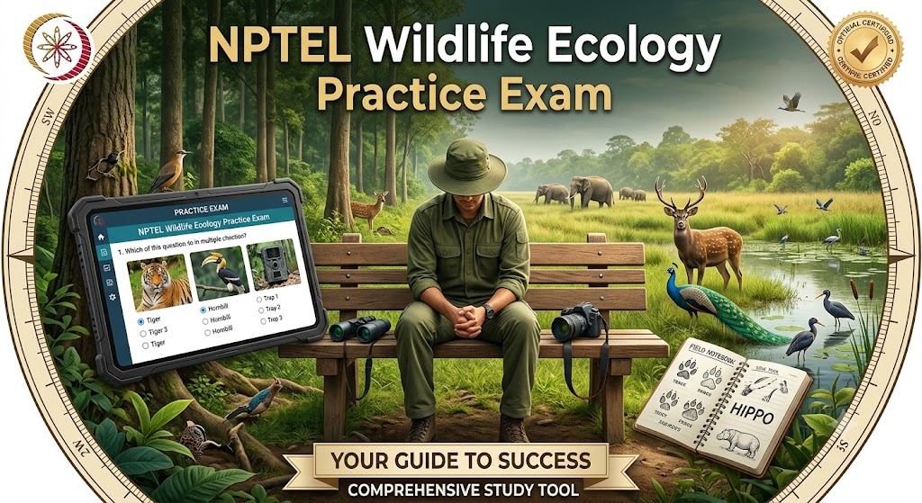 NPTEL Wildlife Ecology Practice Exam Banner