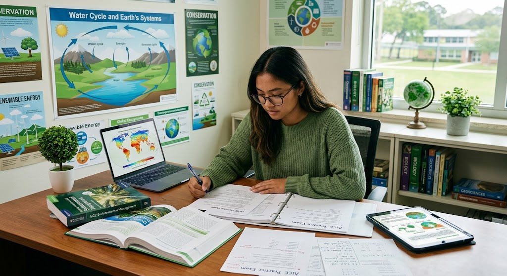AICE Environmental Management Practice Exam Banner