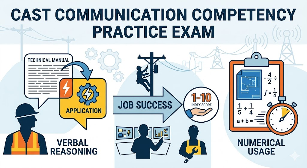 CAST Communication Competency Practice Exam Banner