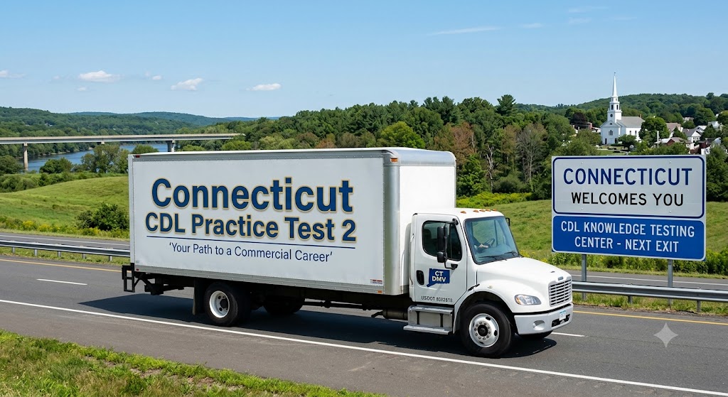 Connecticut CDL Practice Test 2 Banner