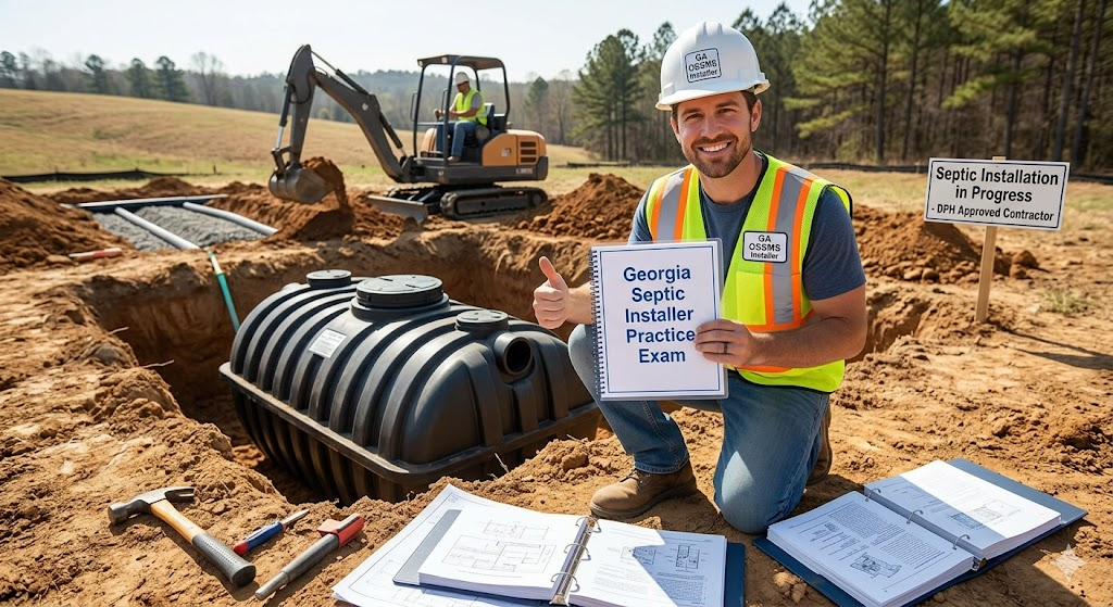Georgia Septic Installer Practice Test Banner