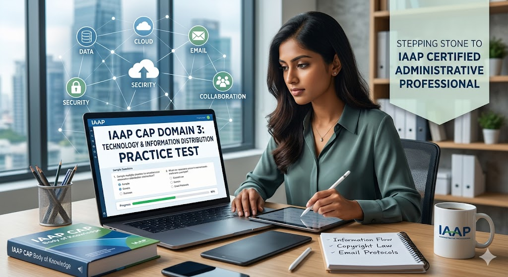 IAAP Domain 3 (D3) – Technology & Information Distribution Practice Test Banner