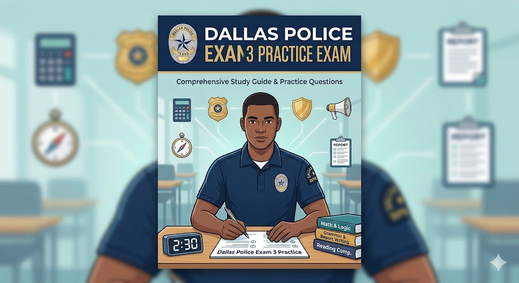 Dallas Police Exam 3 Practice Banner
