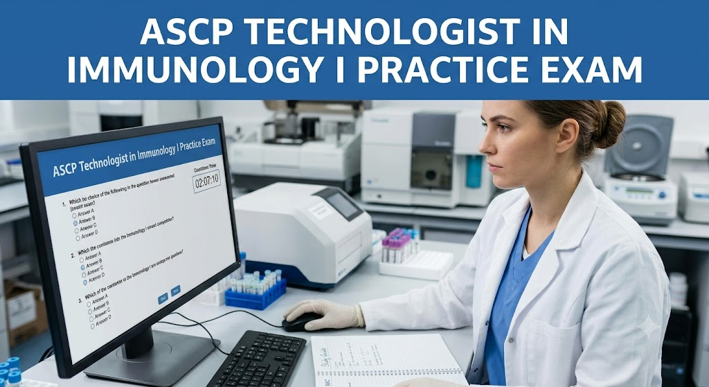 ASCP Technologist in Immunology (I) Practice Exam Banner