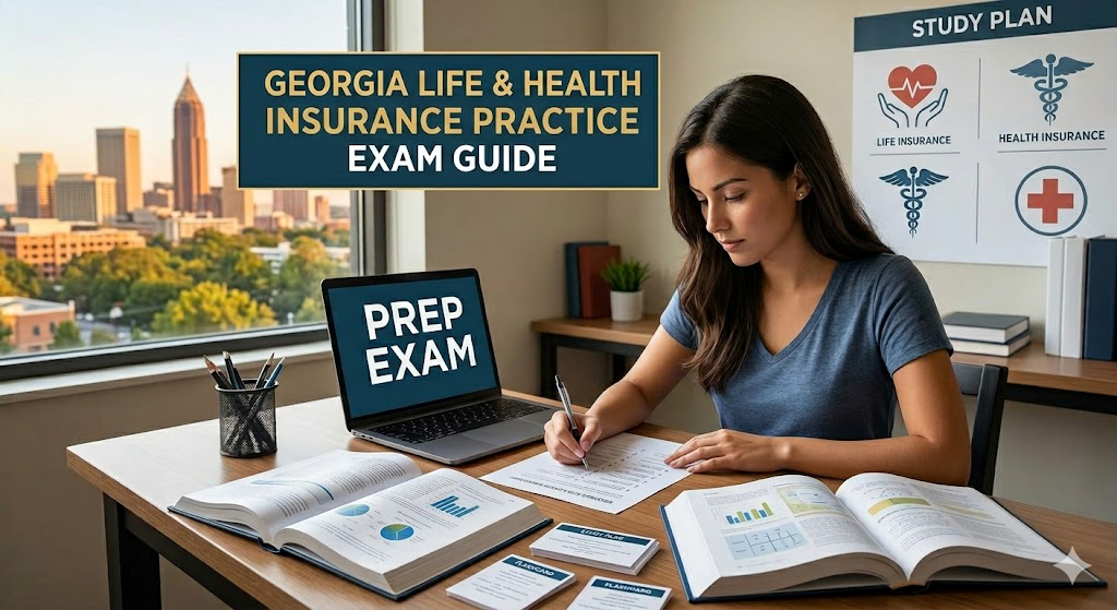 Georgia Life and Health Insurance Practice Exam Banner