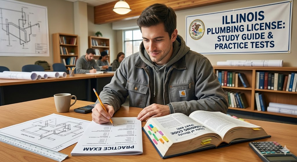 Illinois Plumbing Code Practice Banner