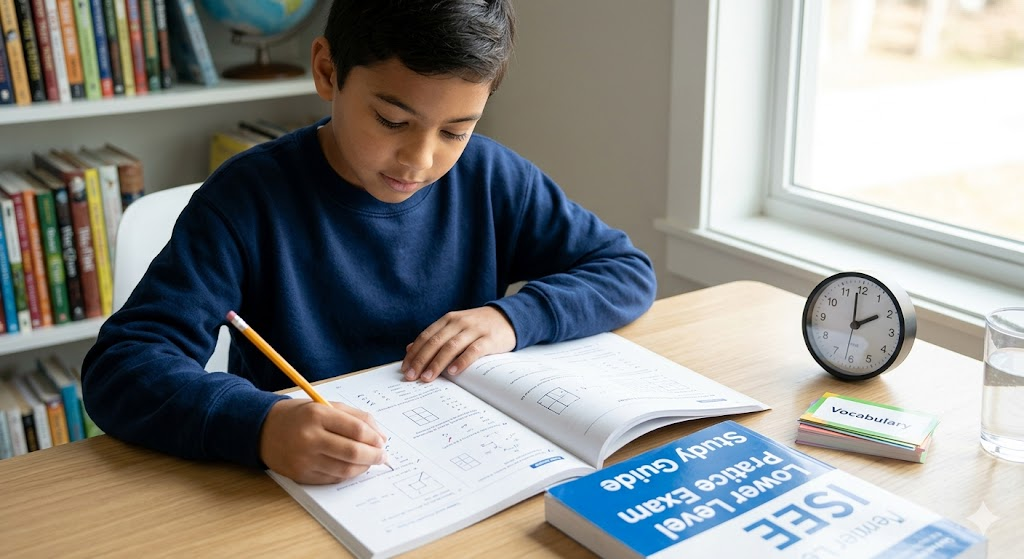 ISEE Lower Level Practice Exam Banner