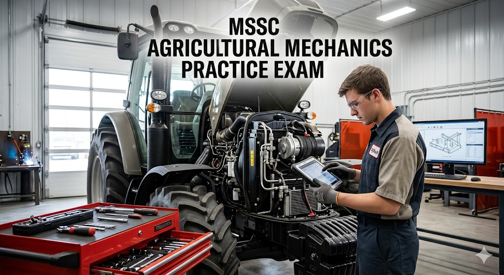 MSSC Agricultural Mechanics Practice Test Banner