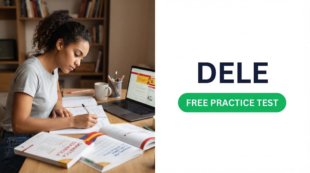 Dele Practice Test & Exam Prep Banner