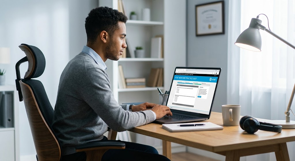 AT&T New Hire Practice Test Banner