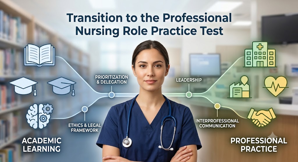 Transition to the Professional Nursing Role Practice Test Banner
