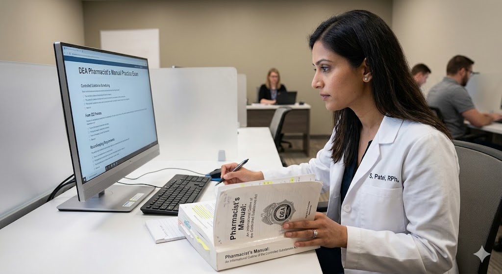 DEA Pharmacist's Manual Practice Test Banner