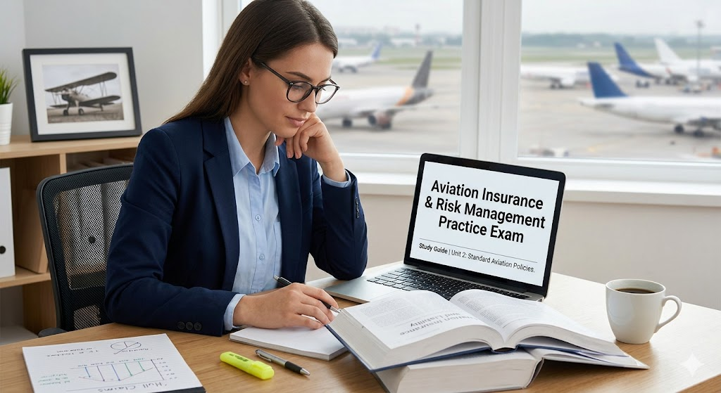 Aviation Insurance and Risk Management Practice Test Banner