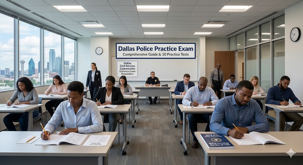 Dallas Police Exam 10 Practice Banner